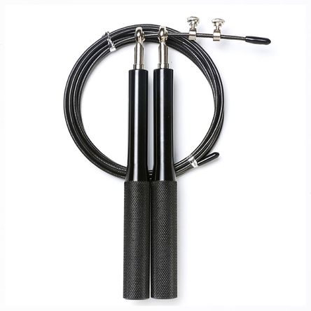 Soga De Saltar Crossfit Fitness Aluminio - Negro Soga De Saltar Crossfit Fitness Aluminio - Negro