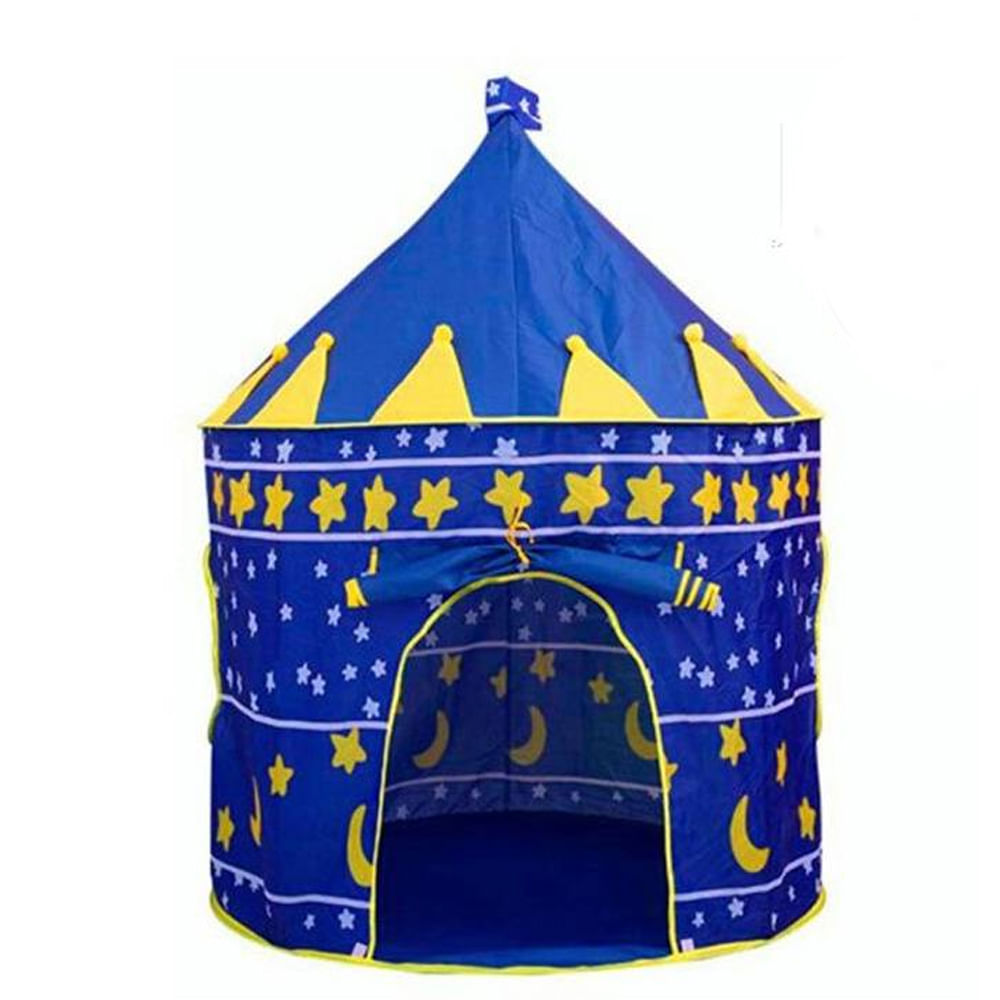 Carpa Castillo Principe Armable para Niño Azul Carpa Castillo Principe Armable para Niño Azul