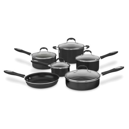 Juego de Ollas 11 Pzas Negro Cuisinart