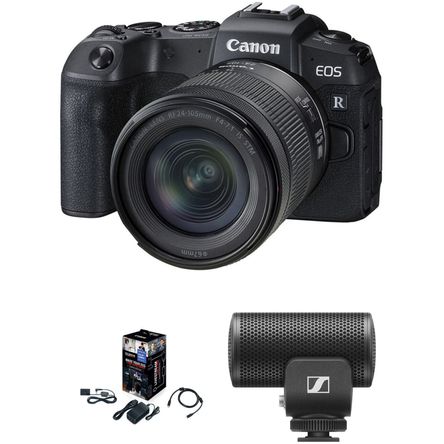 Kit de Inicio para Cámara Mirrorless Canon Eos Rp con Lente de 24 105Mm Micrófono y Webcam 1735695-REG Kit de Inicio para Cámara Mirrorless Canon Eos Rp con Lente de 24 105Mm Micrófono y Webcam 1735695-REG