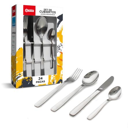 Set de Cubiertos Record 1155369886 de 24 Piezas Amefa Set de Cubiertos Record 1155369886 de 24 Piezas Amefa