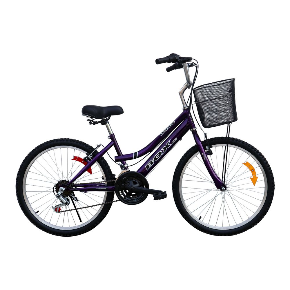 Bicicleta Box Campera Aro 24 - Morado Bicicleta Box Campera Aro 24 - Morado