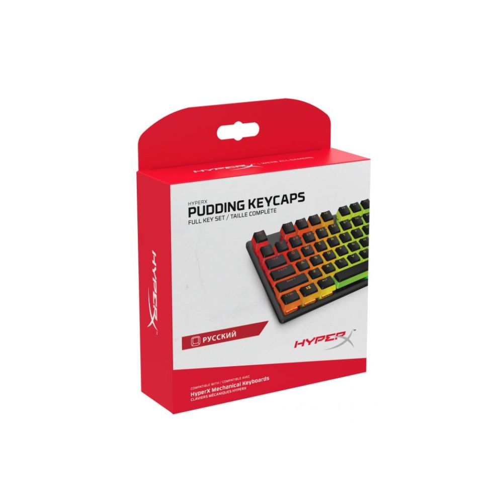 Juego de Teclas Hyperx Pudding keycaps para teclados mecánicos Juego de Teclas Hyperx Pudding keycaps para teclados mecánicos