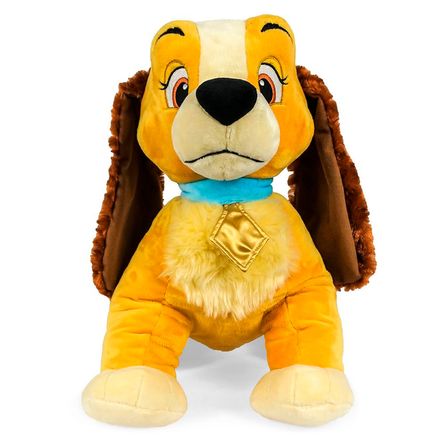 Peluche Grande Disney Store Lady La Dama y el Vagabundo Peluche Grande Disney Store Reina La Dama y el Vagabundo
