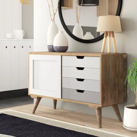 Recibidor Contemporáneo Kenzo 90 cm