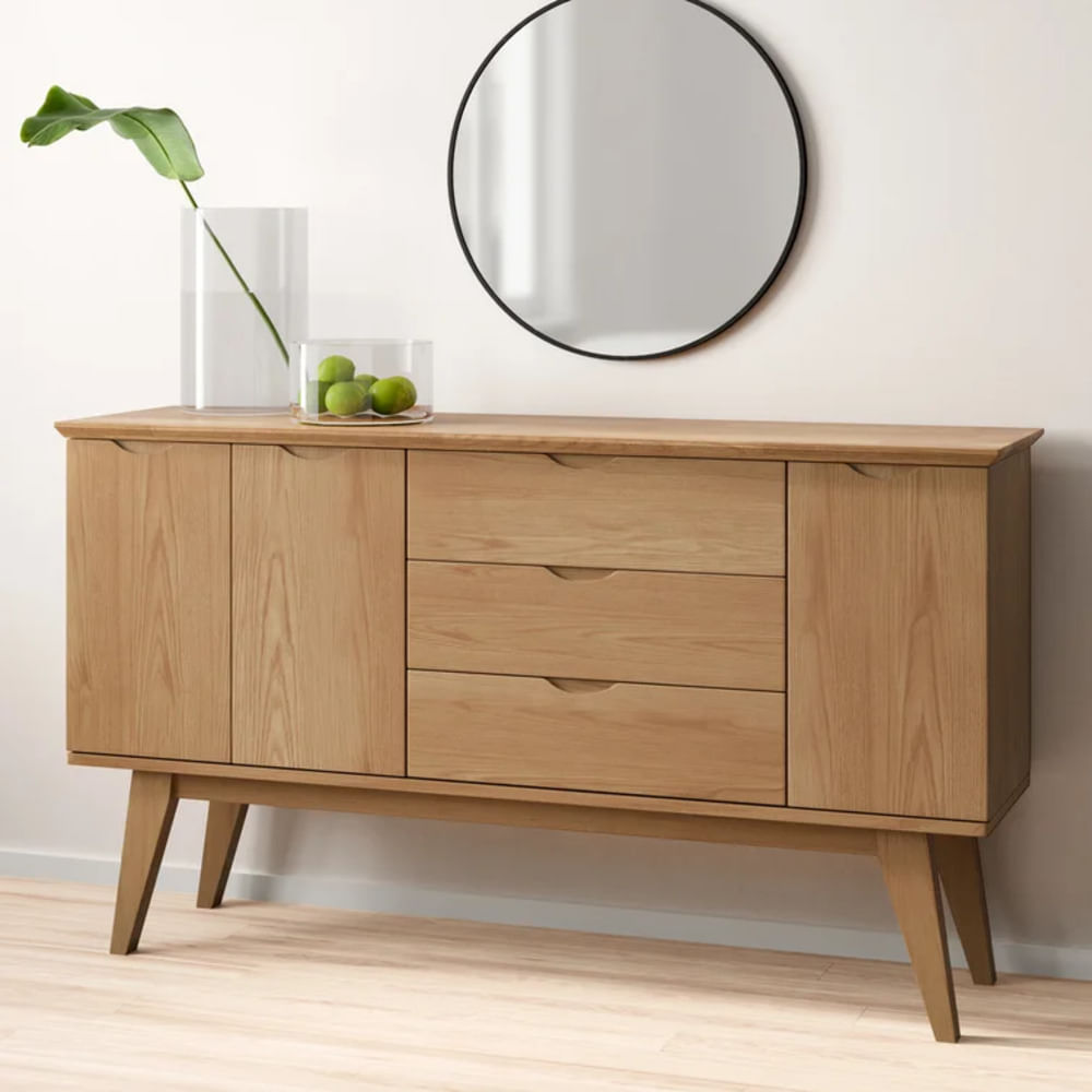 Recibidor Contemporáneo Crepé Marrón 150 cm