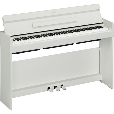 Piano Digital de Consola Yamaha Arius Ydp S35 de 88 Teclas con Cuerpo Delgado Nogal Blanco 1690317-REG