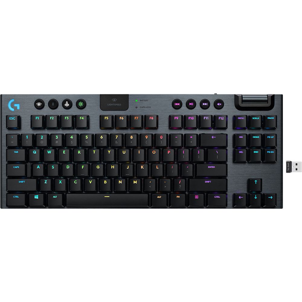 Teclado para Juegos Mecánico Inalámbrico Logitech G G915 Tkl Lightspeed Rgb Gl Linear 1566773-REG Teclado para Juegos Mecánico Inalámbrico Logitech G G915 Tkl Lightspeed Rgb Gl Linear 1566773-REG