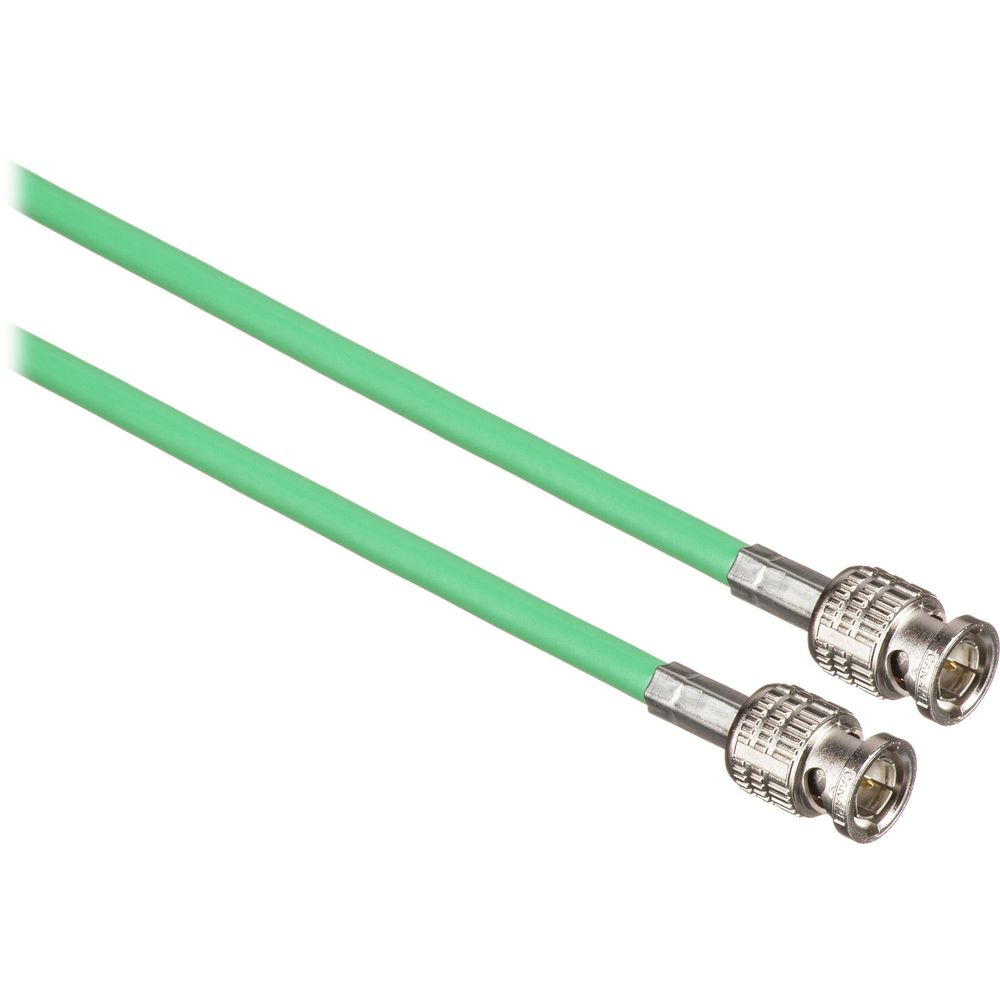 Cable Coaxial Hd Sdi Canare 6 L 3Cfw Rg59 con Conectores Bnc Macho Verde 1016009-REG Cable Coaxial Hd Sdi Canare 6 L 3Cfw Rg59 con Conectores Bnc Macho Verde 1016009-REG
