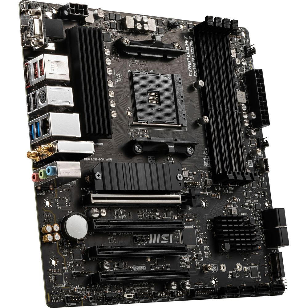 Placa Madre Msi Pro B550M Vc Wifi Am4 M Atx 1726160-REG Placa Madre Msi Pro B550M Vc Wifi Am4 M Atx 1726160-REG