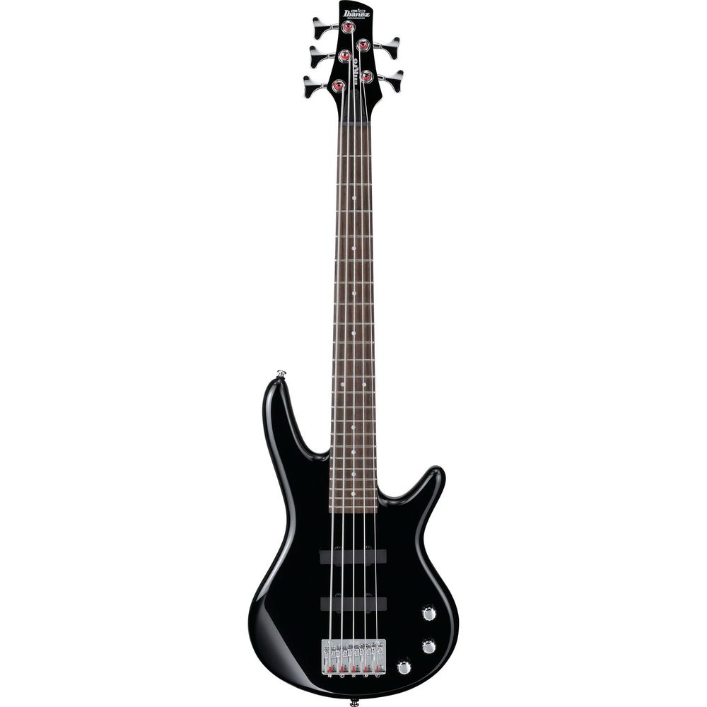 Bajo de 5 Cuerdas de Escala Corta Ibanez Gsrm25 Mikro Negro 1388374-REG Bajo de 5 Cuerdas de Escala Corta Ibanez Gsrm25 Mikro Negro 1388374-REG