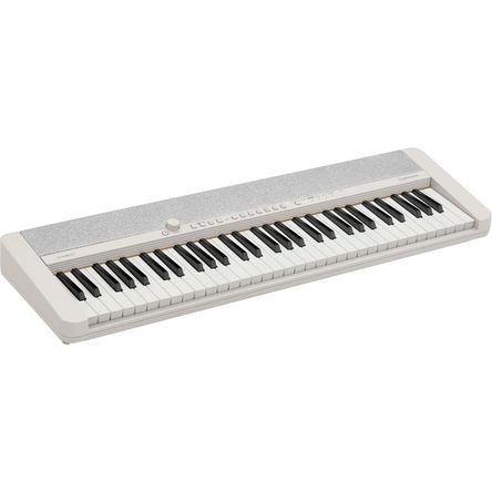 Teclado Portátil Casio Ct S1 de 61 Teclas con Sensibilidad Al Tacto Blanco 1641471-REG Teclado Portátil Casio Ct S1 de 61 Teclas con Sensibilidad Al Tacto Blanco 1641471-REG