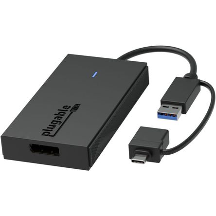 Adaptador Plugable Usb Type C y Type a a Displayport 1696516-REG