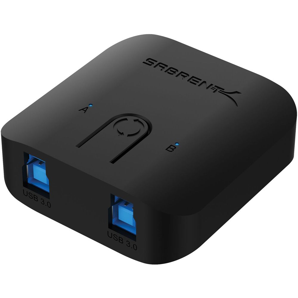 Switch Sabrent Usb 3.0 para Compartir 1427174-REG Switch Sabrent Usb 3.0 para Compartir 1427174-REG