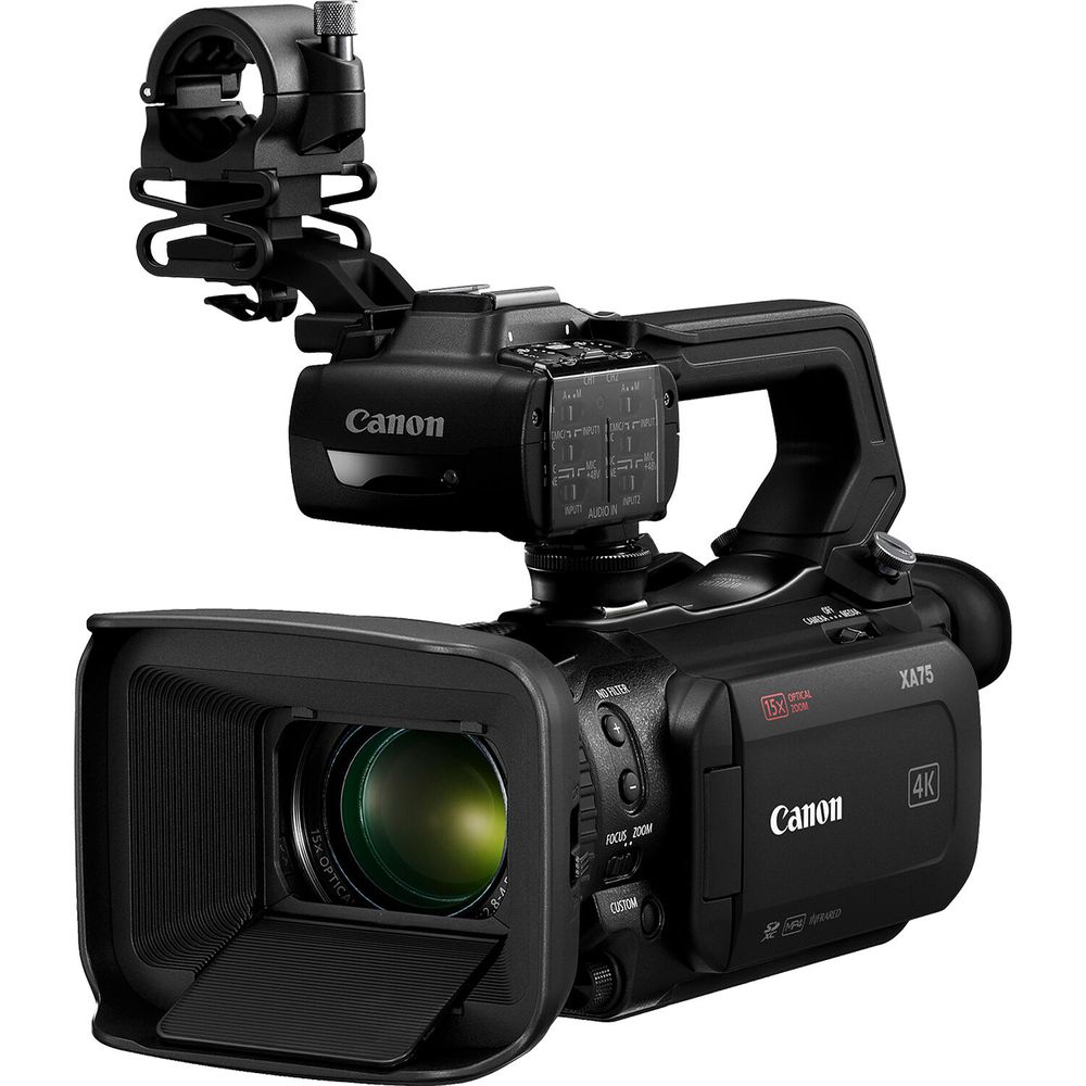 Cámara de Video Canon Xa75 Uhd 4K30 con Enfoque Automático Dual Pixel 1725874-REG Cámara de Video Canon Xa75 Uhd 4K30 con Enfoque Automático Dual Pixel 1725874-REG