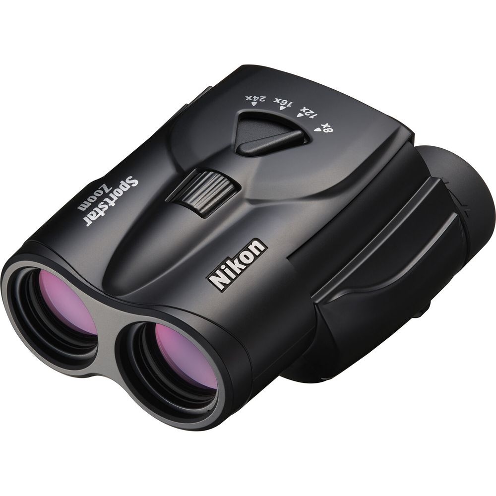 Binoculares Nikon Sportstar Zoom 8 24X25 Negro 1583255-REG Binoculares Nikon Sportstar Zoom 8 24X25 Negro 1583255-REG