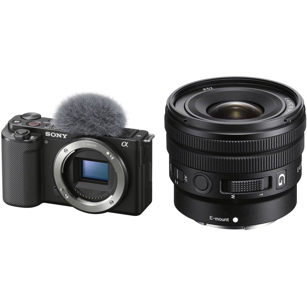 Cámara Sony Mirrorless Zv E10 con Kit de Lentes 10 20Mm 1729323-REG Cámara Sony Mirrorless Zv E10 con Kit de Lentes 10 20Mm 1729323-REG