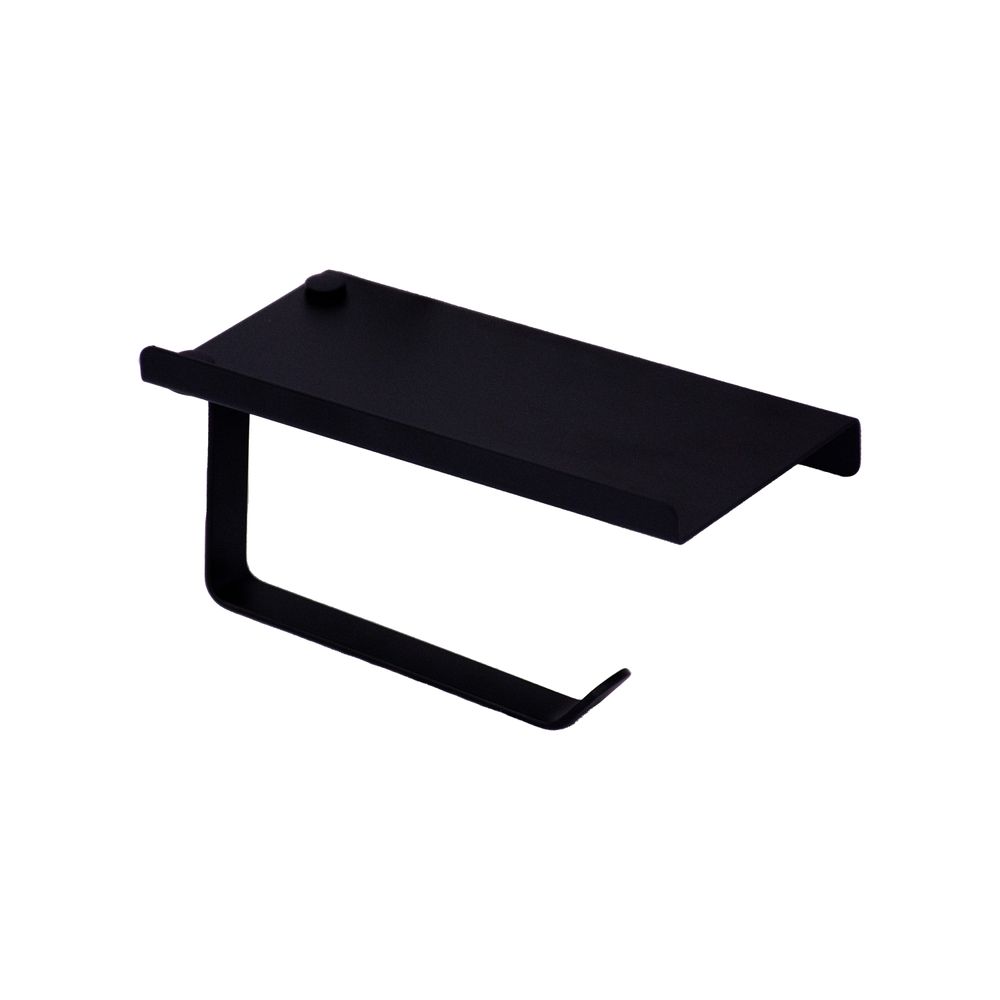 Porta Rollo de Acero para Papel Higiénico Negro XM 1 unidad Porta Rollo de Acero para Papel Higiénico Negro XM 1 unidad