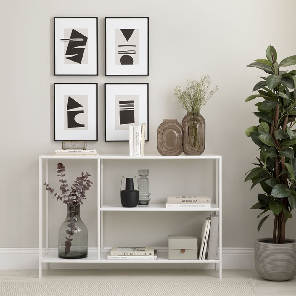 Recibidor Nórdico Catalina Blanco