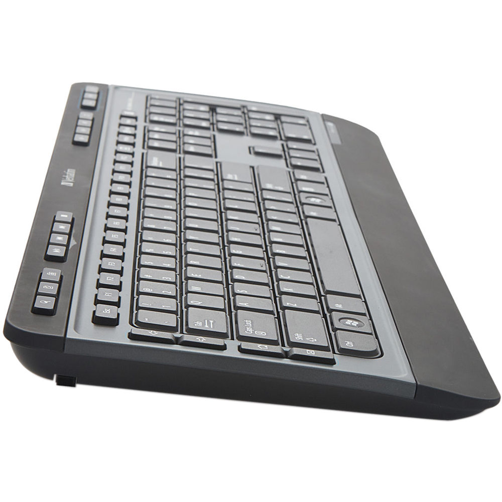 Teclado y Ratón Inalámbricos Verbatim Multimedia con 6 Botones Negro 1405527-REG Teclado y Ratón Inalámbricos Verbatim Multimedia con 6 Botones Negro 1405527-REG