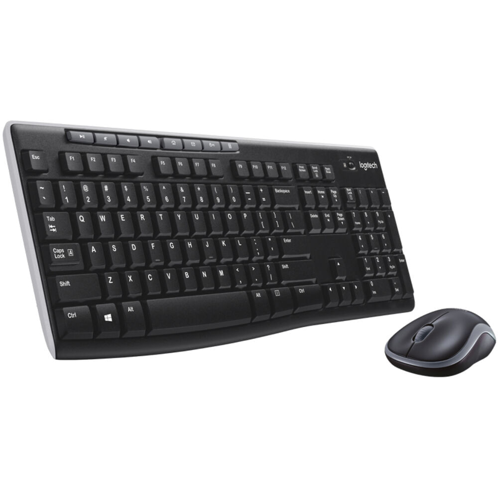 Combo de Teclado y Mouse Inalámbricos Logitech Mk270 966360-REG Combo de Teclado y Mouse Inalámbricos Logitech Mk270 966360-REG