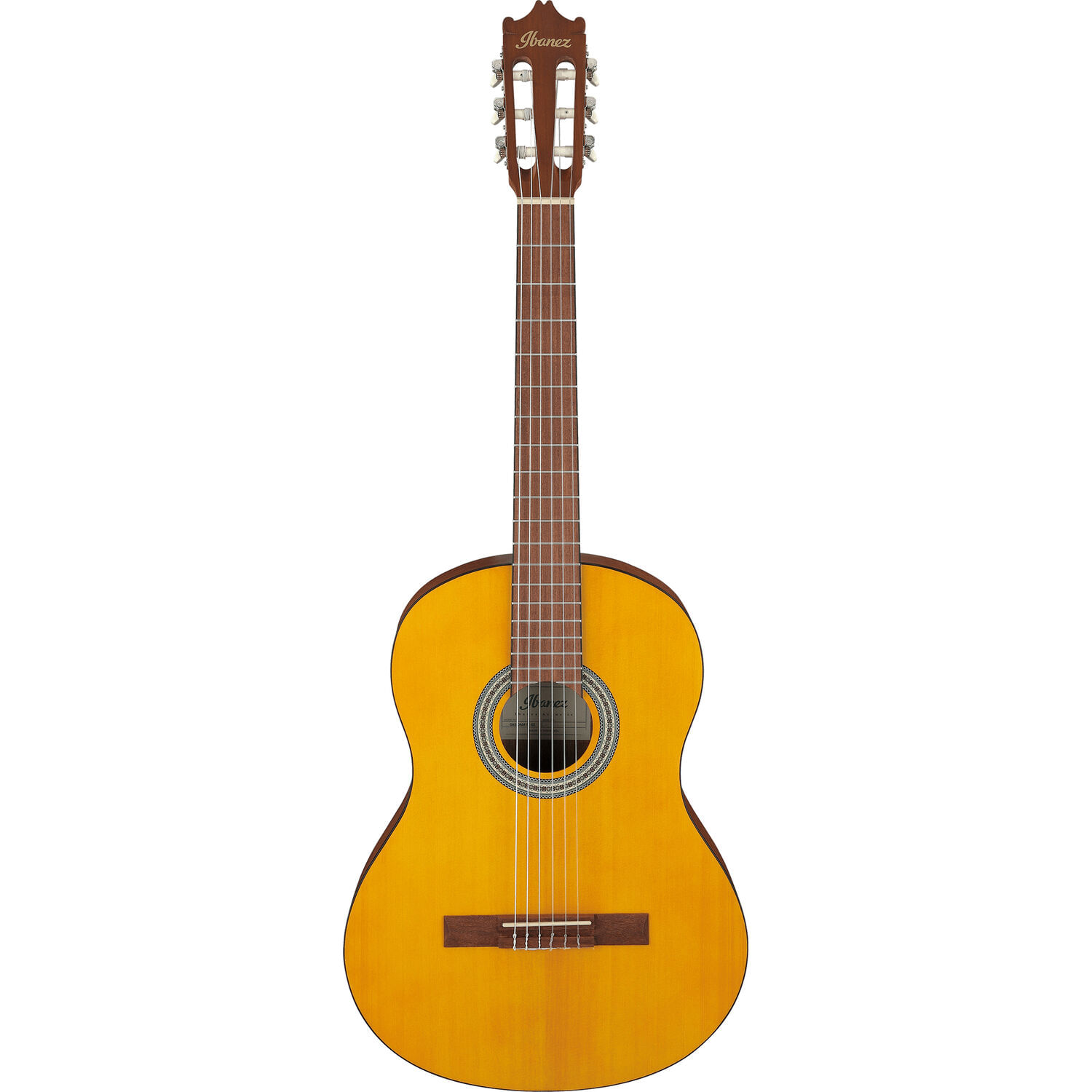 Guitarra Acústica Clásica Ibanez Ga3 Ámbar de Alto Brillo
