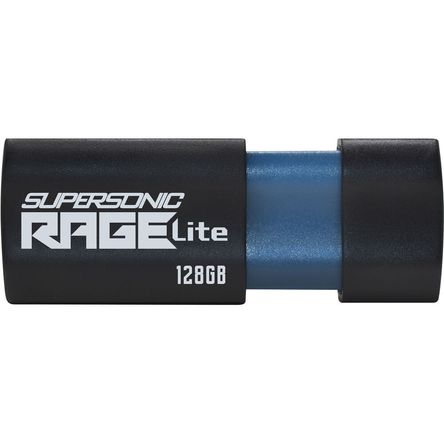 Unidad Flash Patriot Supersonic Rage Lite Usb 3.2 Gen 1 Tipo a de 128Gb 1704068-REG