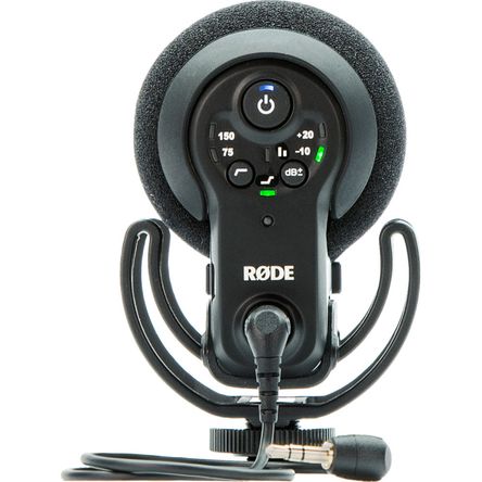 Micrófono de Cañón Rode Videomic Pro+ para Montar en Cámara 1350282-REG