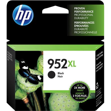 Cartucho de Tinta Original Hp 952Xl de Alta Capacidad en Negro 1740840-REG Cartucho de Tinta Original Hp 952Xl de Alta Capacidad en Negro 1740840-REG