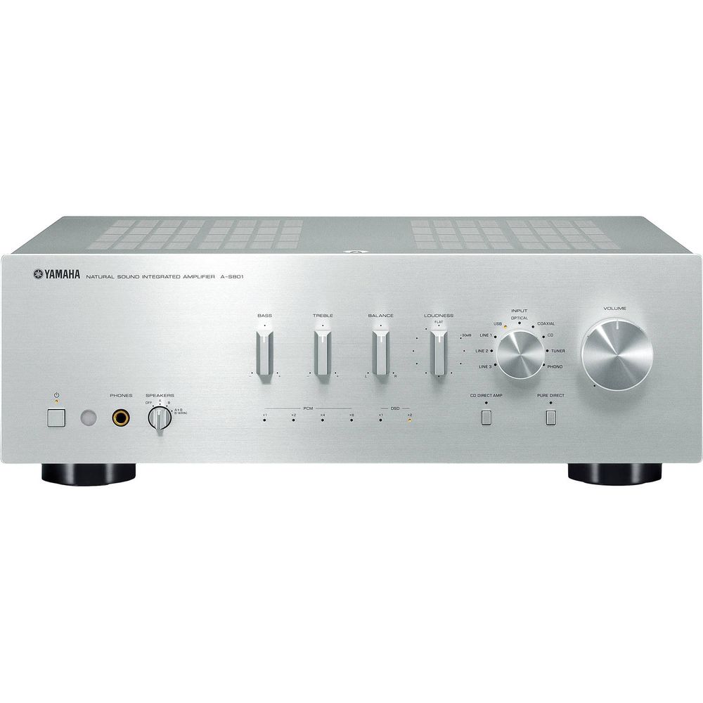 Amplificador Integrado Yamaha a S801 Plata 1079915-REG Amplificador Integrado Yamaha a S801 Plata 1079915-REG