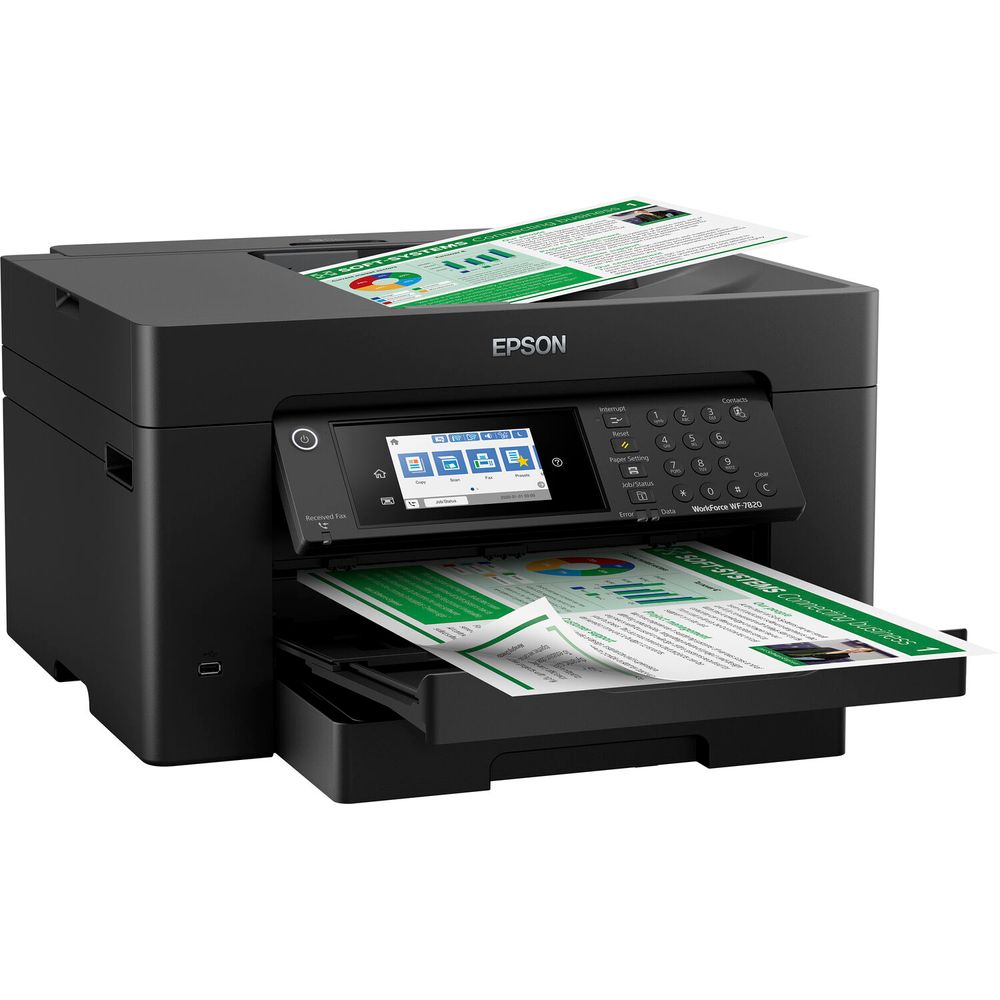 Impresora Multifunción Todo en Uno Inkjet Epson Workforce Pro Wf 7820 1583467-REG Impresora Multifunción Todo en Uno Inkjet Epson Workforce Pro Wf 7820 1583467-REG