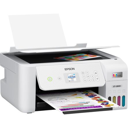 Impresora Multifunción Epson Ecotank Et 2800 Wireless Color sin Cartuchos Supertank en Blanco 1644216-REG Impresora Multifunción Epson Ecotank Et 2800 Wireless Color sin Cartuchos Supertank en Blanco 1644216-REG