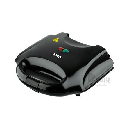 Waflera Doble Color Negro con Potencia 750w Waflera Doble Color Negro con Potencia 750w