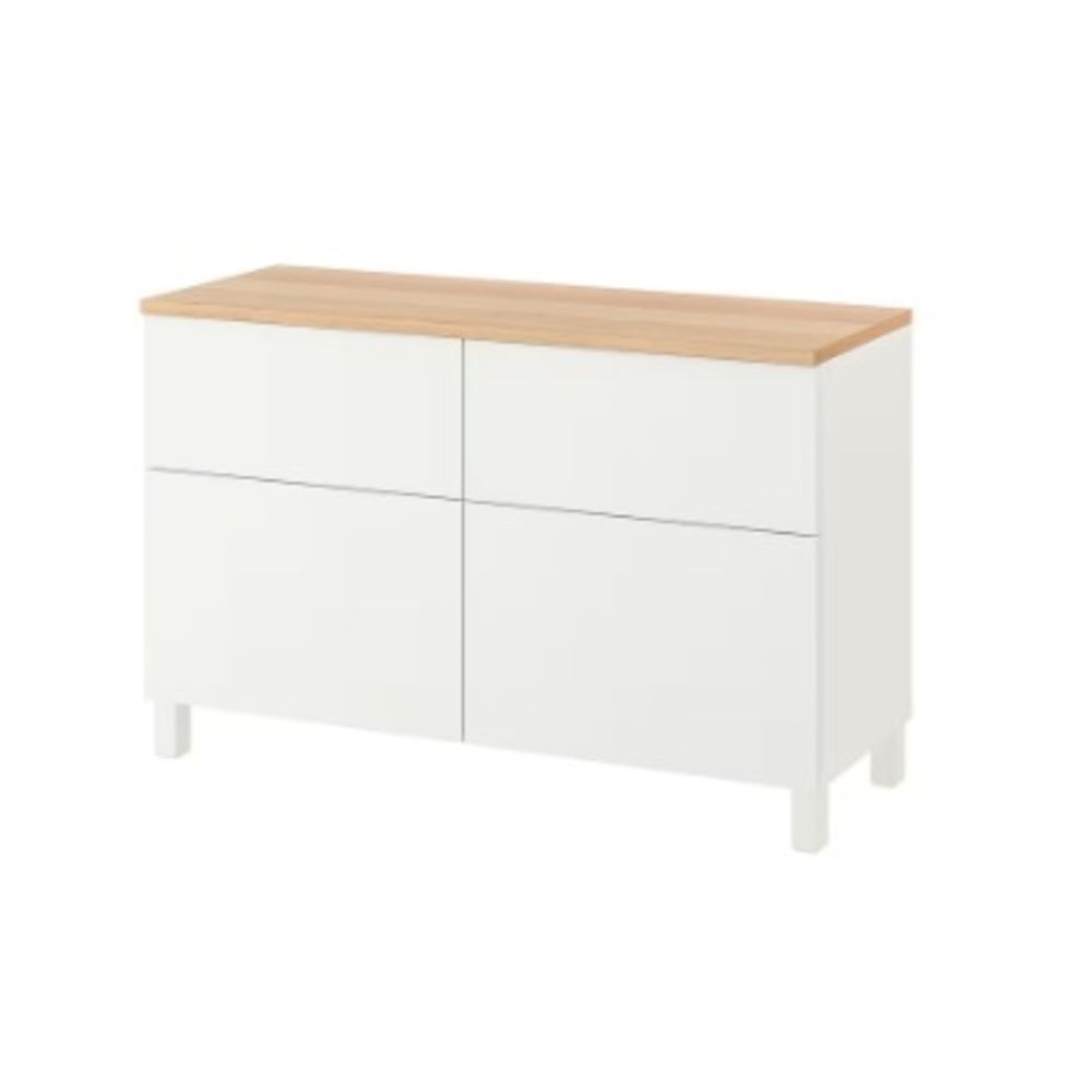 Aparador Nórdico Melman 120 cm Blanco TU MESITA Aparador Nórdico Melman 120 cm Blanco TU MESITA