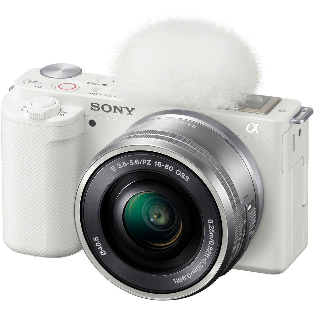 Cámara Mirrorless Sony Zv E10 con Lente de 16 50Mm Blanco 1655302-REG Cámara Mirrorless Sony Zv E10 con Lente de 16 50Mm Blanco 1655302-REG