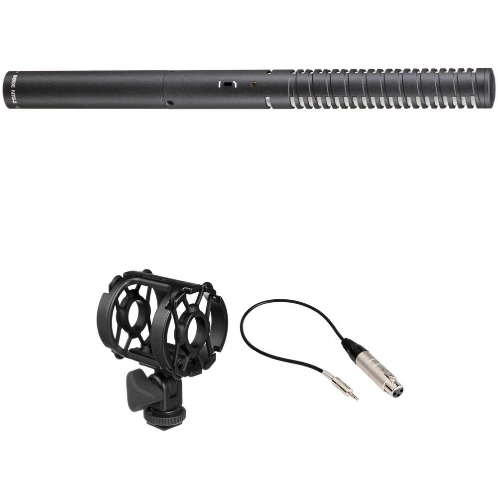 Kit de Micrófono de Cañón Rode Ntg2 con Montura Antivibración y Cable Xlr a 3.5Mm 481528-REG Kit de Micrófono de Cañón Rode Ntg2 con Montura Antivibración y Cable Xlr a 3.5Mm 481528-REG