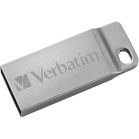 Unidad Flash Usb Verbatim Metal Executive de 16Gb Plata 1189498-REG