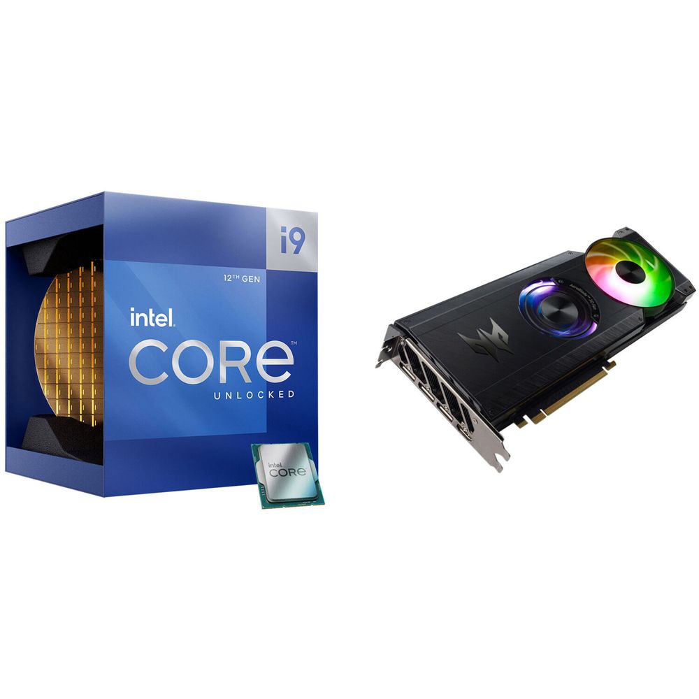Kit de Procesador Intel Core I9 12900K con Tarjeta Gráfica Acer Predator Bifrost Arc A770 Oc 1768630-REG Kit de Procesador Intel Core I9 12900K con Tarjeta Gráfica Acer Predator Bifrost Arc A770 Oc 1768630-REG