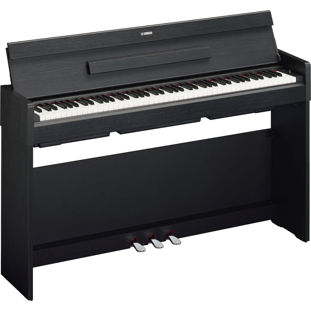 Piano Digital Yamaha Arius Ydp S35 de Consola de Cuerpo Delgado de 88 Teclas Nogal Negro 1690316-REG Piano Digital Yamaha Arius Ydp S35 de Consola de Cuerpo Delgado de 88 Teclas Nogal Negro 1690316-REG