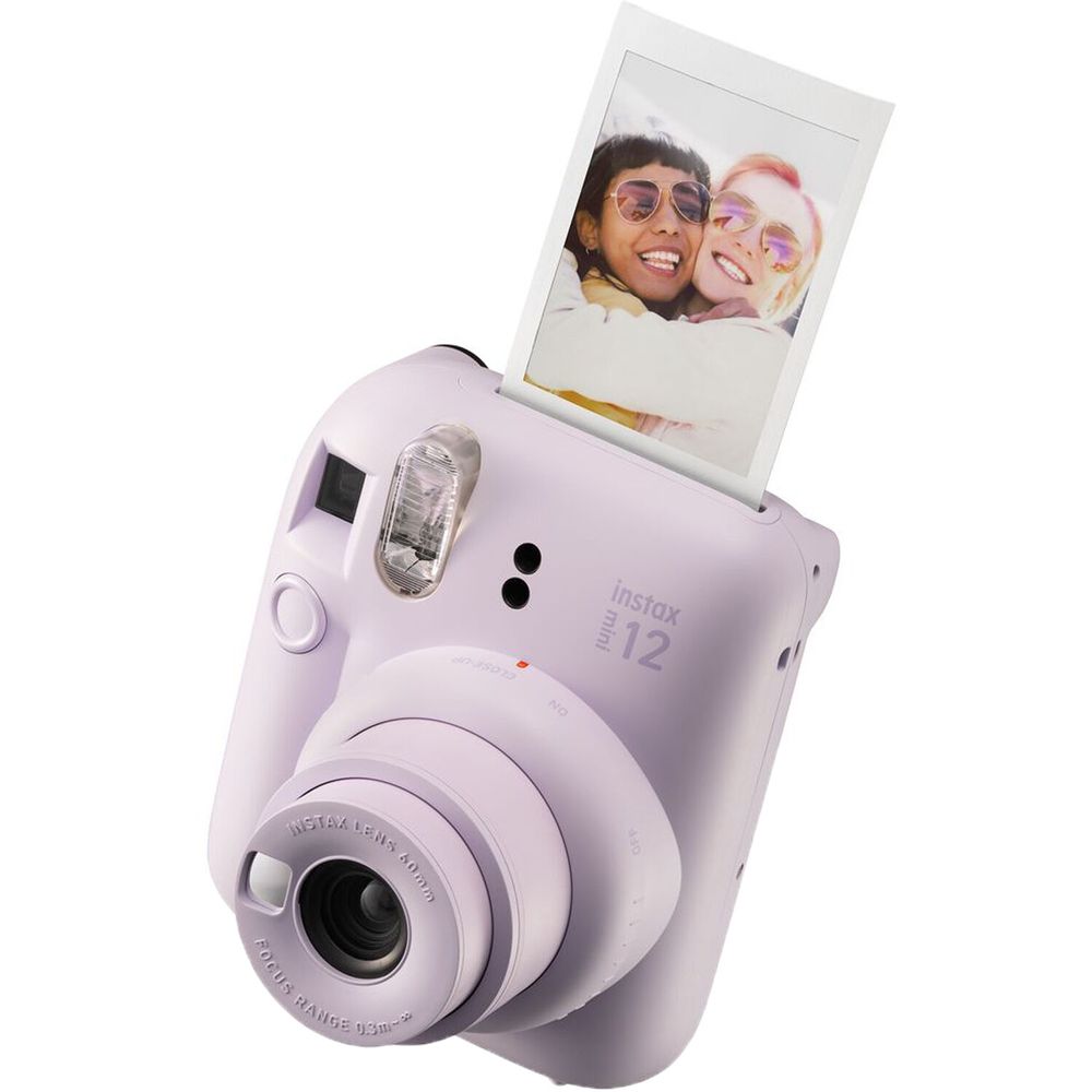Cámara de Película Instantánea Fujifilm Instax Mini 12 Lilac Purple 1753966-REG Cámara de Película Instantánea Fujifilm Instax Mini 12 Lilac Purple 1753966-REG