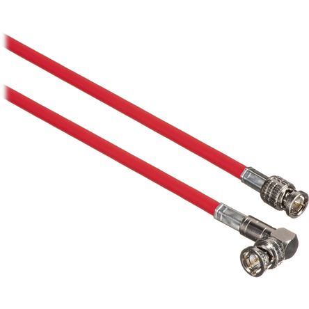 Cable de Video Hd Sdi Canare Macho a Macho en Ángulo Recto Rojo 6 1027585-REG