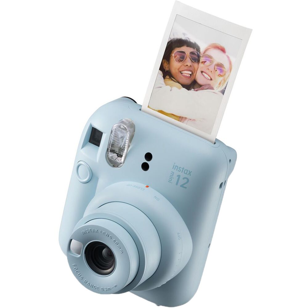Cámara de Película Instantánea Fujifilm Instax Mini 12 Azul Pastel 1753963-REG Cámara de Película Instantánea Fujifilm Instax Mini 12 Azul Pastel 1753963-REG