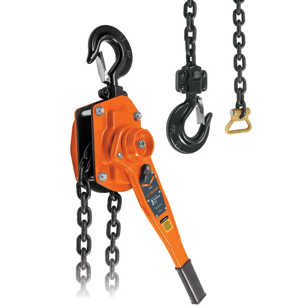 Tecle Con Ratchet De 3 Toneladas Truper 16843 Tecle Con Ratchet De 3 Toneladas Truper 16843