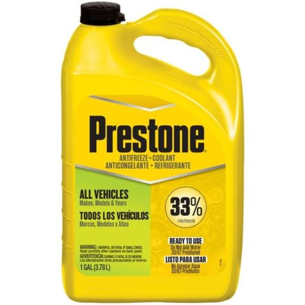 Refrigerante anticongelante Prestone al 33 verde 1 gln