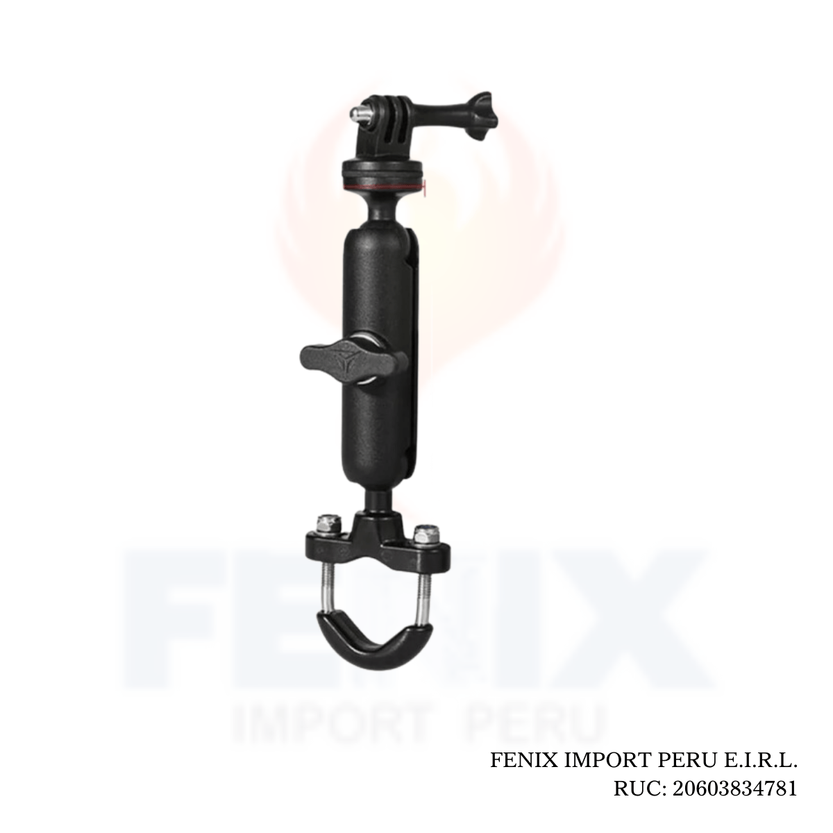 Soporte de Camara Go-Pro Base Manillar / Tubo MDL3519CB