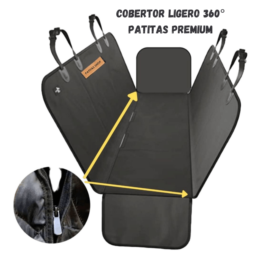 Cobertor Protector Funda Parte Trasera y Maletera Auto Ligero 360° para mascotas Patitas Shop Cobertor Protector Funda Parte Trasera y Maletera Auto Ligero 360° para mascotas Patitas Shop