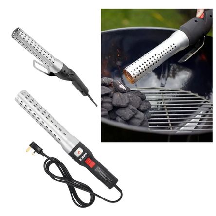 Encendedor Eléctrico para Parrilla de Carbón y Leña Encendedor Eléctrico para Parrilla de Carbón y Leña