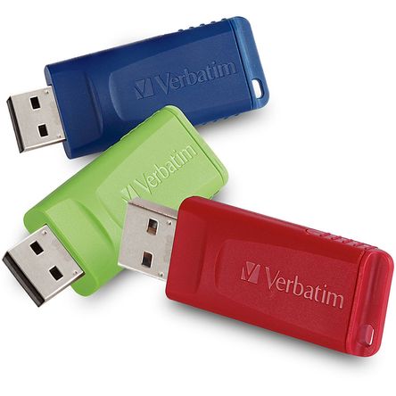 Paquete de 3 Unidades de Memoria Usb Verbatim Store N Go de 32Gb 1334721-REG