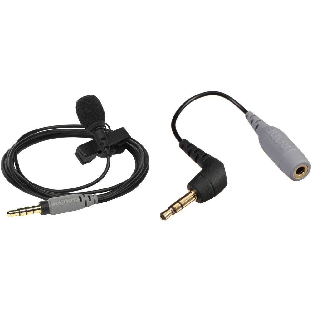 Kit de Micrófono de Condensador Lavalier Rode Smartlav+ con Adaptador Sc3 3.5Mm Trrs a Trs 1474694-REG Kit de Micrófono de Condensador Lavalier Rode Smartlav+ con Adaptador Sc3 3.5Mm Trrs a Trs 1474694-REG