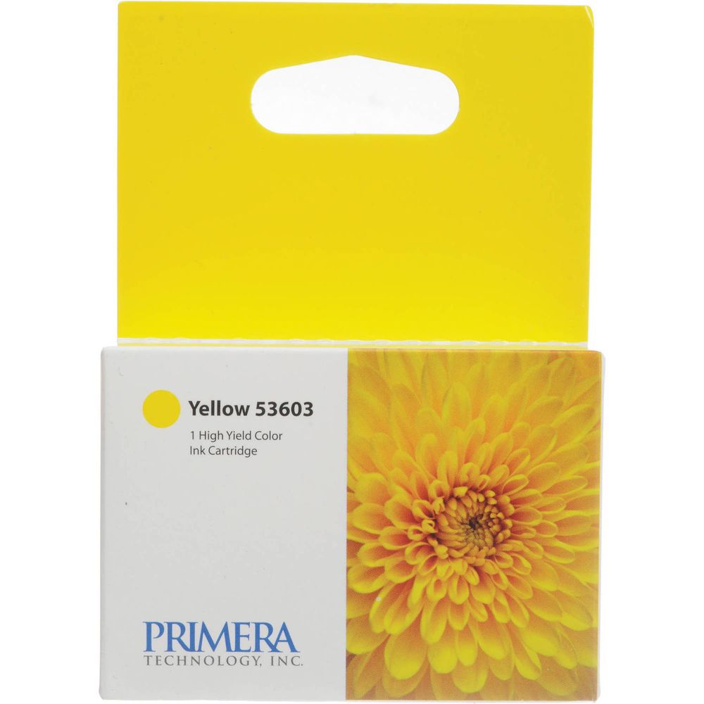 Cartucho de Tinta Amarilla Primera para Impresoras de La Serie Bravo 4100 de Primera 752695-REG Cartucho de Tinta Amarilla Primera para Impresoras de La Serie Bravo 4100 de Primera 752695-REG